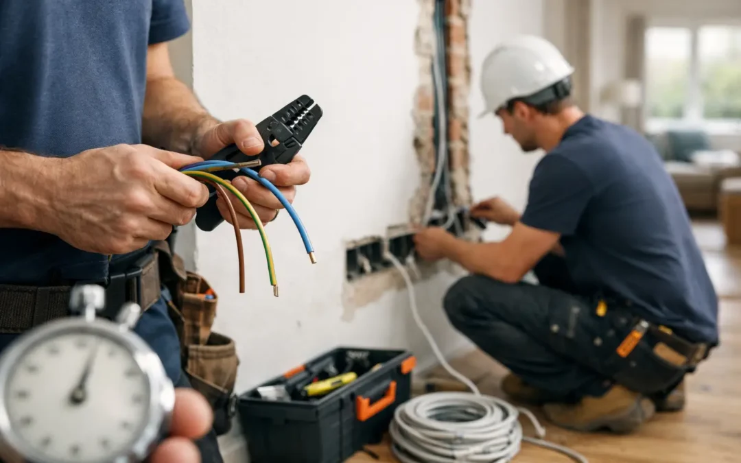 How Long Does Rewiring Take in a UK Home?