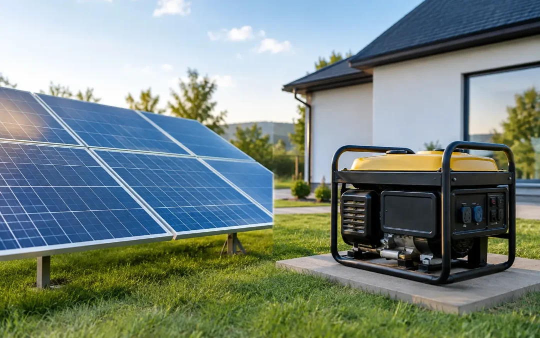 Solar Panels vs Generators for Your Property